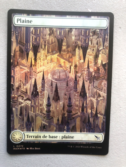 Mtg Carte Magic French Murder Karlov Manor Plains 272 FOIL NM - Image 1