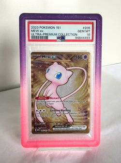 2023 Pokemon 151 Ultra Premium Collection Mew EX 205/165 (Metal) PSA10 - Image 1