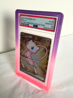 2023 Pokemon 151 Ultra Premium Collection Mew EX 205/165 (Metal) PSA10 - Image 2