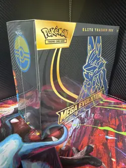 Pokemon TCG Mega Evolution Elite Trainer Box ETB Lucario Factory Sealed - Image 2