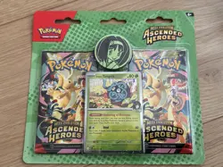 Pokemon TCG Ascended Heroes 2 Pack Blister - Erika’s Tangela Promo Sealed NEW - Image 1