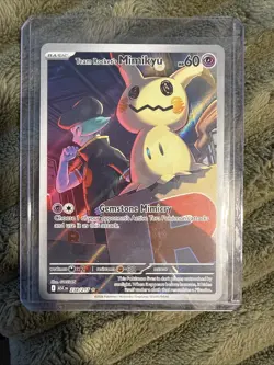 Pokemon TCG Team Rocket’s Mimikyu 238 /217 Ascended Heroes IR illustration Rare - Image 1