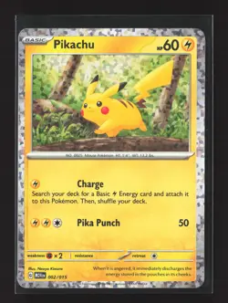 Pokemon McDonald's Promos 2024 #002/015 Promo,Holo Pikachu - Image 1