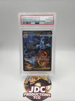 Pokemon Charizard ex Phantasmal Flames Special Illustration Rare 2025#125 PSA 10 - Image 1
