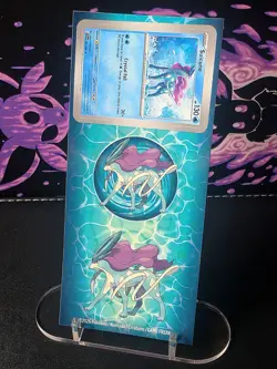 Pokemon TCG Suicune Cosmos Holo (026/094) Phantasmal Flames Plus Sticker Sheet - Image 2