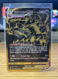 Pokemon TCG Eternatus VMAX SV122/SV122 Shiny Vault Holo Rare Vmax 340 HP - Image 1