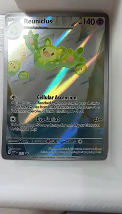 Pokemon Reuniclus 212 SVP Promo Full Art Holo 140 HP Stage 2 English TCG - Image 1