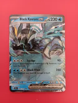 Pokemon Black Kyurem ex 048/191 Sv08: Surging Sparks Holo Double Rare - Image 1