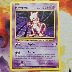 Mewtwo Non Holo Rare XY Evolutions 51/108 LP Pokemon TCG - Image 1