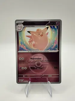 Clefable 075/217 Uncommon Poke Ball Reverse Holo Pokemon TCG Ascended Heroes NM - Image 1