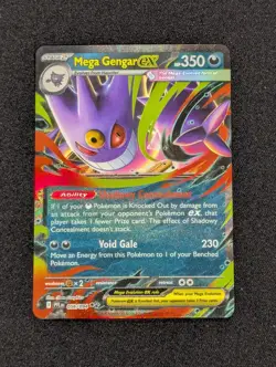 Pokemon TCG Mega Gengar EX 56/94 Phantasmal Flames Mint/NM English - Image 1