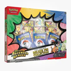Pokemon TCG Ascended Heroes - First Partners Deluxe Pin Collection - New Sealed - Image 1