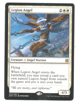 MTG - Legion Angel - Zendikar Rising - ENG - NM - Image 1