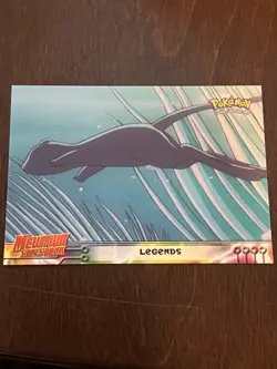 Pokemon - Topps - Mewtwo Strikes Back - Legends #1 - Non Foil - Blue Logo - Image 1