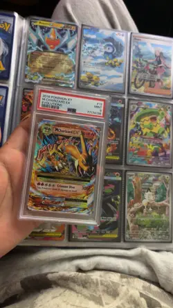 2016 Pokemon XY M Charizard EX Evolutions Mint 9 Graded - Image 2