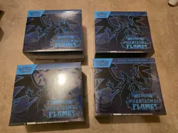 ✅ Phantasmal Flames ETB Elite Trainer Box Pokemon Brand New Sealed FAST ship! - Image 1
