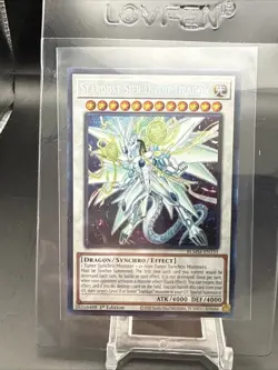 Yu-Gi-Oh! - #BLMM-EN151 - Stardust Sifr Divine Dragon SR 1st Ed. NM-FRESH! - Image 1