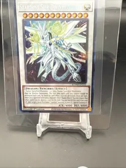 Yu-Gi-Oh! - #BLMM-EN151 - Stardust Sifr Divine Dragon SR 1st Ed. NM-FRESH! - Image 4