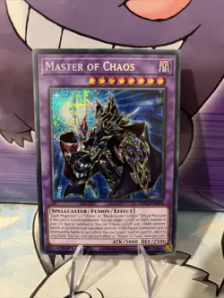 Master Of Chaos MP23-EN018 Prismatic Secret Rare 1st Edition YuGiOh 25th (B) - Image 1