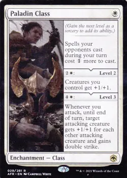 ADVENTURES IN THE FORGOTTEN REALMS..PALADIN CLASS..MTG..NRMT NP..RARE..EN - Image 1