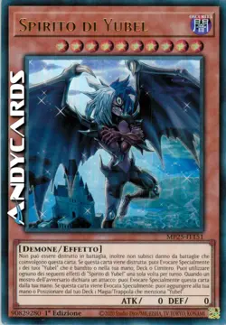 SPIRITO DI YUBEL • (Spirit Of Yubel) • Ultra R • MP25 IT151 • 1Ed • Yugioh! - Image 1