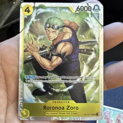 One Piece Roronoa Zoro OP15-113 SR - Adventure On Kami’s Island English - Image 1