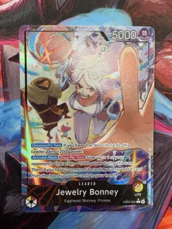 One Piece CCG Jewelry Bonney EB04-001 Leader AA - Image 1