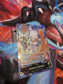 One Piece CCG Jewelry Bonney EB04-001 Leader AA - Image 4