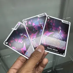 (x3) One Piece TCG Gecko Moria PRB02-013 Premium Booster -The Best- Vol. 2 Foil - Image 2