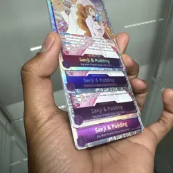 One Piece TCG English Sanji and Pudding EB02-035 SR NM/ M PLAYSET - Image 4