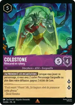 Lorcana - Coldstone - Reincarne en cyborg - MINT/NMINT - FR - FOIL - Image 1