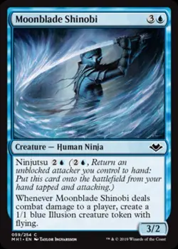 Moonblade Shinobi - Near Mint MTG Modern Horizons - Image 1