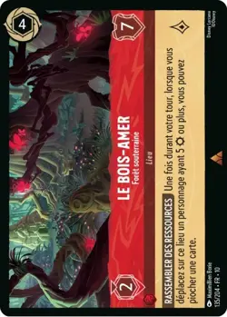 Lorcana - Le Bois-Amer - Foret souterraine - MINT/NMINT - FR - FOIL - Image 1