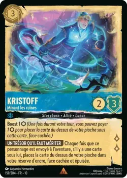 Lorcana - Kristoff - Minant les ruines - MINT/NMINT - FR - FOIL - Image 1