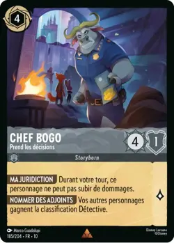 Lorcana - Chef Bogo - Prend les decisions - MINT/NMINT - FR - FOIL - Image 1