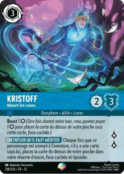 Lorcana - Kristoff - Minant les ruines - MINT/NMINT - FR - FOIL - Image 1