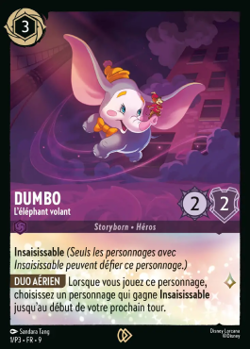 Lorcana - Dumbo - L'elephant volant - Promos Lorcana - MINT/NMINT - FR - FOIL - Image 1