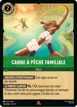 Lorcana - Canne a peche familiale - Fabuleux Chapitre 9 - MINT/NMINT - FR - Image 1