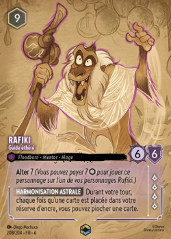 Lorcana - Rafiki - Guide ethere - MINT/NMINT - FR - FOIL - Image 1