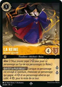 Lorcana - La Reine - Autorite naturelle - MINT/NMINT - FR - Image 1