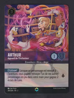 Lorcana - Arthur - Apprenti de l'Enchanteur - MINT/NMINT - FR - FOIL - Image 1