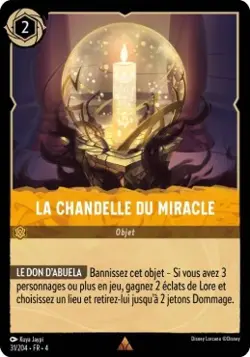 Lorcana - La Chandelle du Miracle - MINT/NMINT - FR - FOIL - Image 1