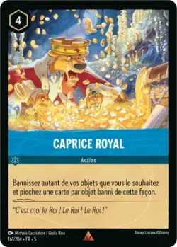 Lorcana - Caprice Royal - Ciel Scintillant Chapitre 5 - MINT/NMINT - FR - FOIL - Image 1