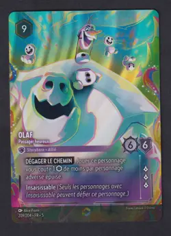 Lorcana - Olaf - Passager heureux - MINT/NMINT - FR - FOIL - Image 1