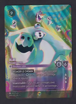 Lorcana - Olaf - Passager heureux - MINT/NMINT - FR - FOIL - Image 1