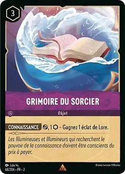 Lorcana - Grimoire Du Sorcier - MINT/NMINT - FR - FOIL - Image 1