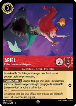 Lorcana - Ariel - Collectionneuse intrepide - MINT/NMINT - FR - FOIL - Image 1