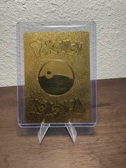 Gengar & Mimikyu GX Tag Team Rainbow Gold Foil Fan Art Collector Card 136/181 - Image 2