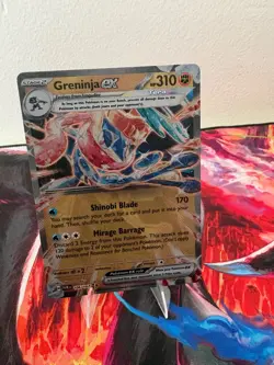 Greninja ex (GameStop Metal Card) 106/167 Pokemon TCG (MCAP) NM/Mint - Image 1