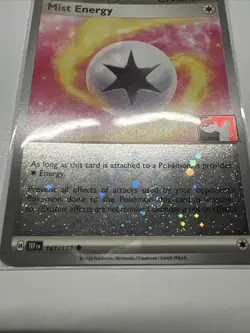 Mist Energy Holo Pokemon Prize Pack Series 5 Promo Pokemon Card NM/LP Play Stamp - Image 2